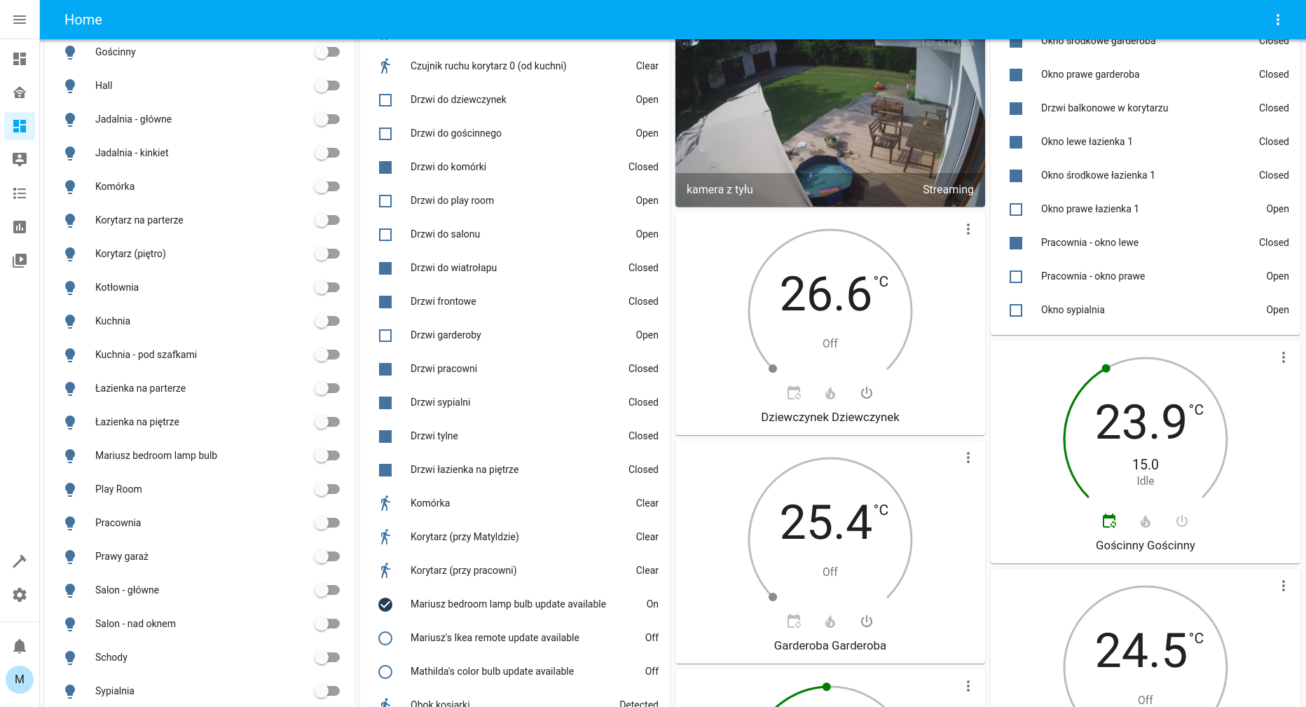 Home Assistant Dashboard Home Assistant Dashboard